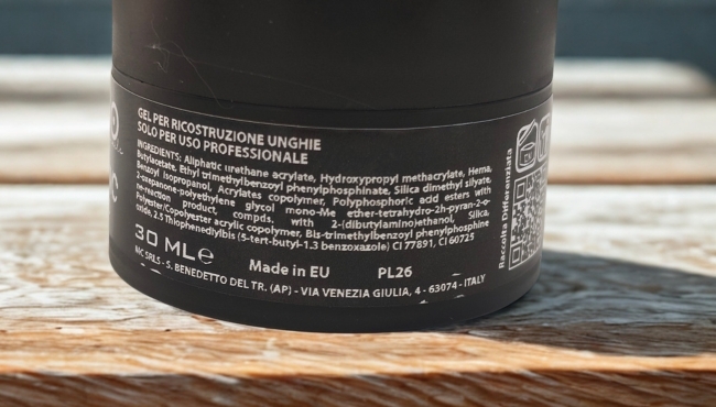 Plinio Arctic | Gel Monofasico Bianco senza sviluppo di Calore per Ricostruzione Unghie da 30ml